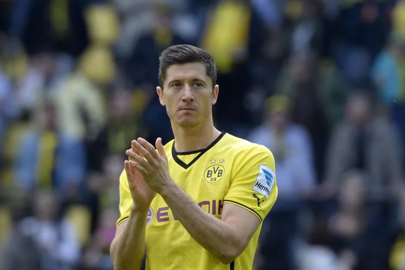 Lewandowski Dortmund 2014
