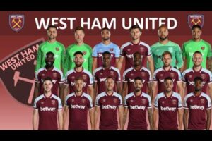 Đội hình West Ham 2022 - 2023: Danh sách cầu thủ, HLV, Chuyển nhượng, Lịch thi đấu