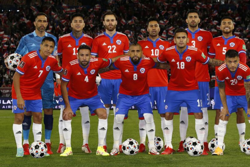 Đội hình Chile 2022 - 2023: Danh sách cầu thủ, HLV, Xếp hạng, Đánh giá sức mạnh