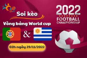Nhận Định Tỉ Số, Soi Kèo Bồ Đào Nha vs Uruguay, 02h Ngày 29/11 - World Cup 2022
