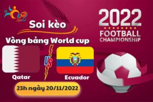 Nhận Định Tỉ Số, Soi Kèo Qatar vs Ecuador, 23h ngày 20/11/2022 - World Cup 2022